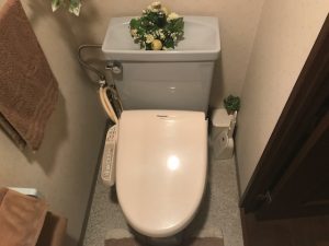 いすみ市S様宅トイレ水漏れ修理画像