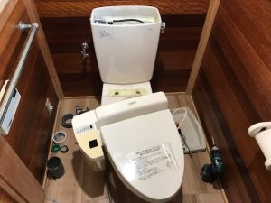 茂原市K様宅トイレ水漏れ修理画像