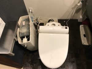 大網白里市R様店舗トイレつまり便器脱着画像